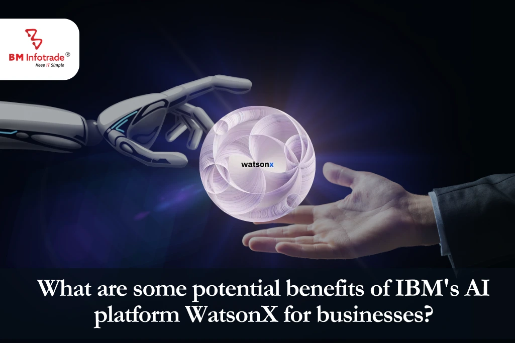 What are some potential benefits of IBM's AI platform WatsonX for businesses?