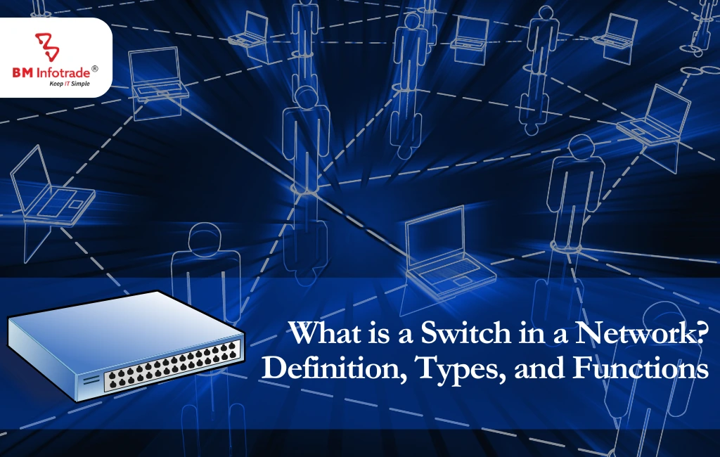 Network Switch Guide 2025: Definition, Types (Managed, Unmanaged), and Key Functions